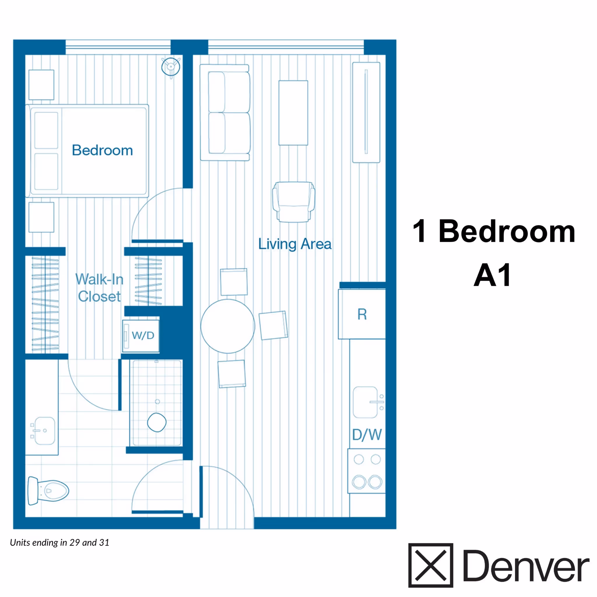 1 Bedroom - A1