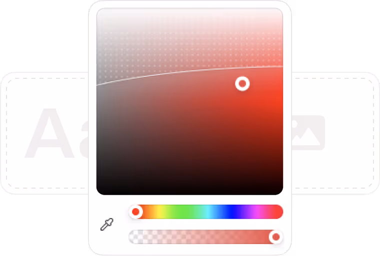 Color customization in product tours and guides