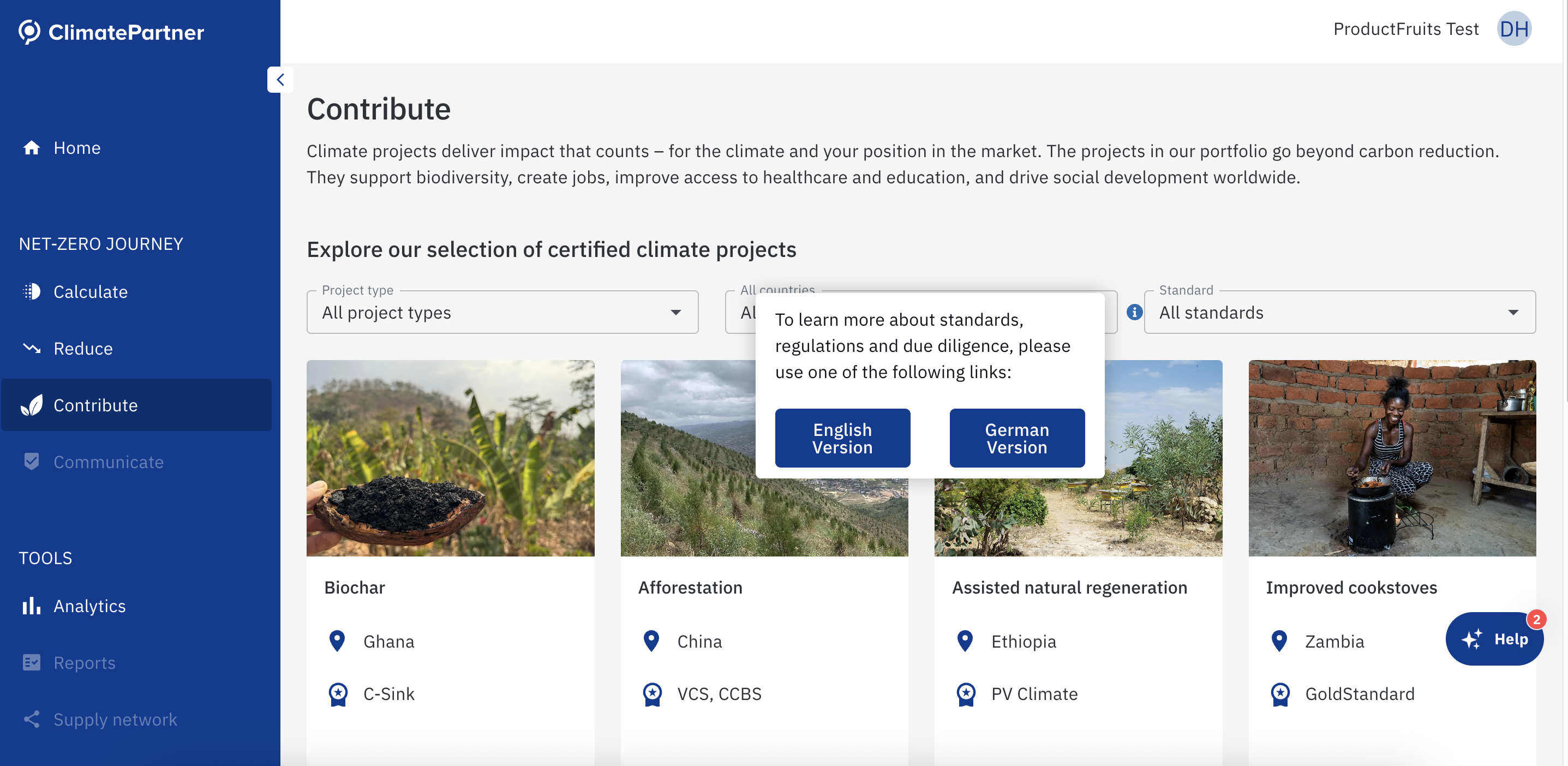 Hint with a link to support article