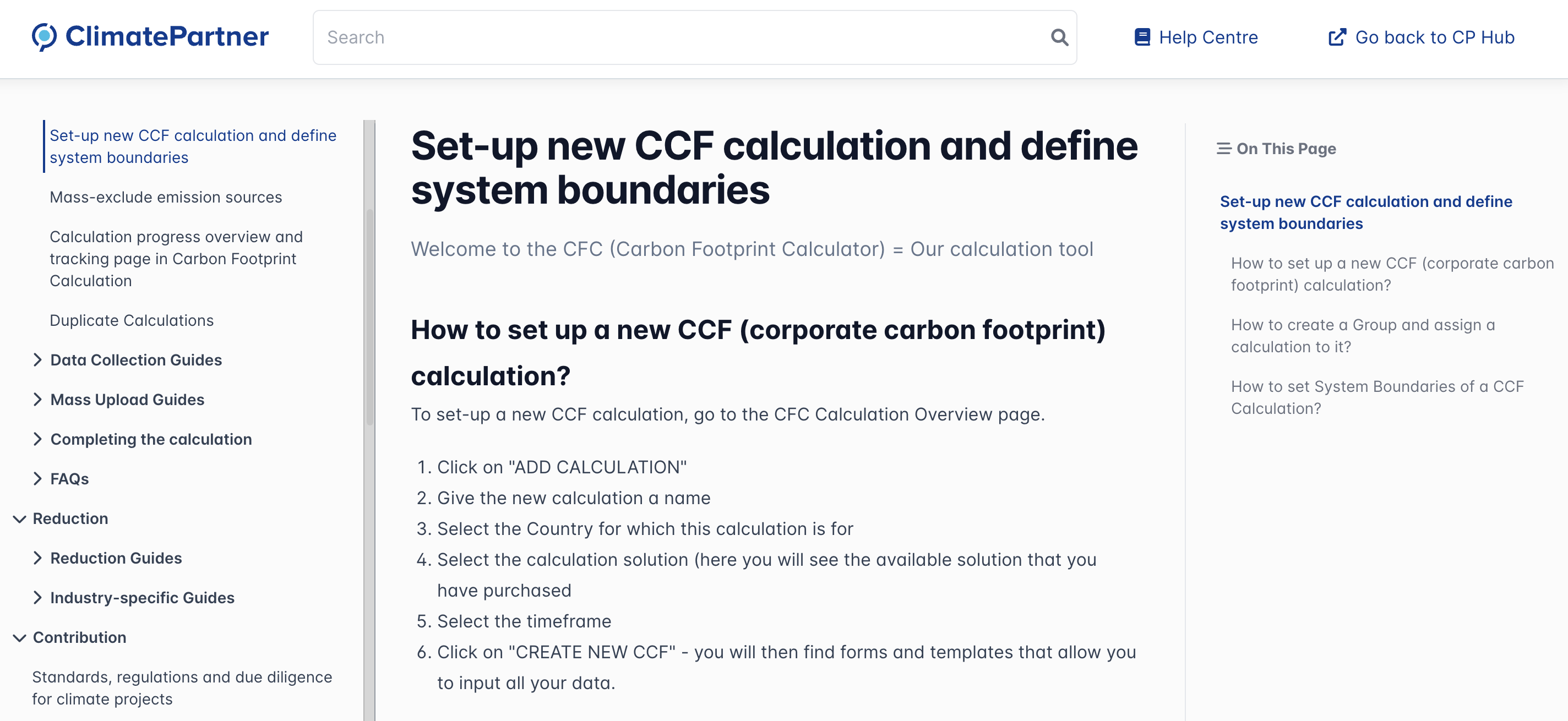Knowledge base article example