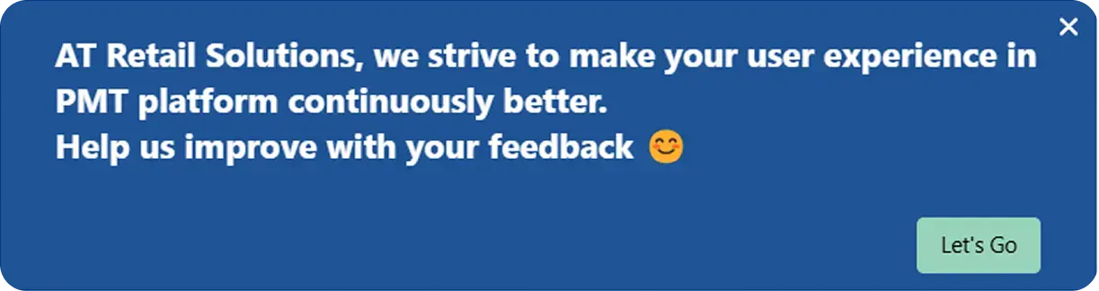 Survey invitation message