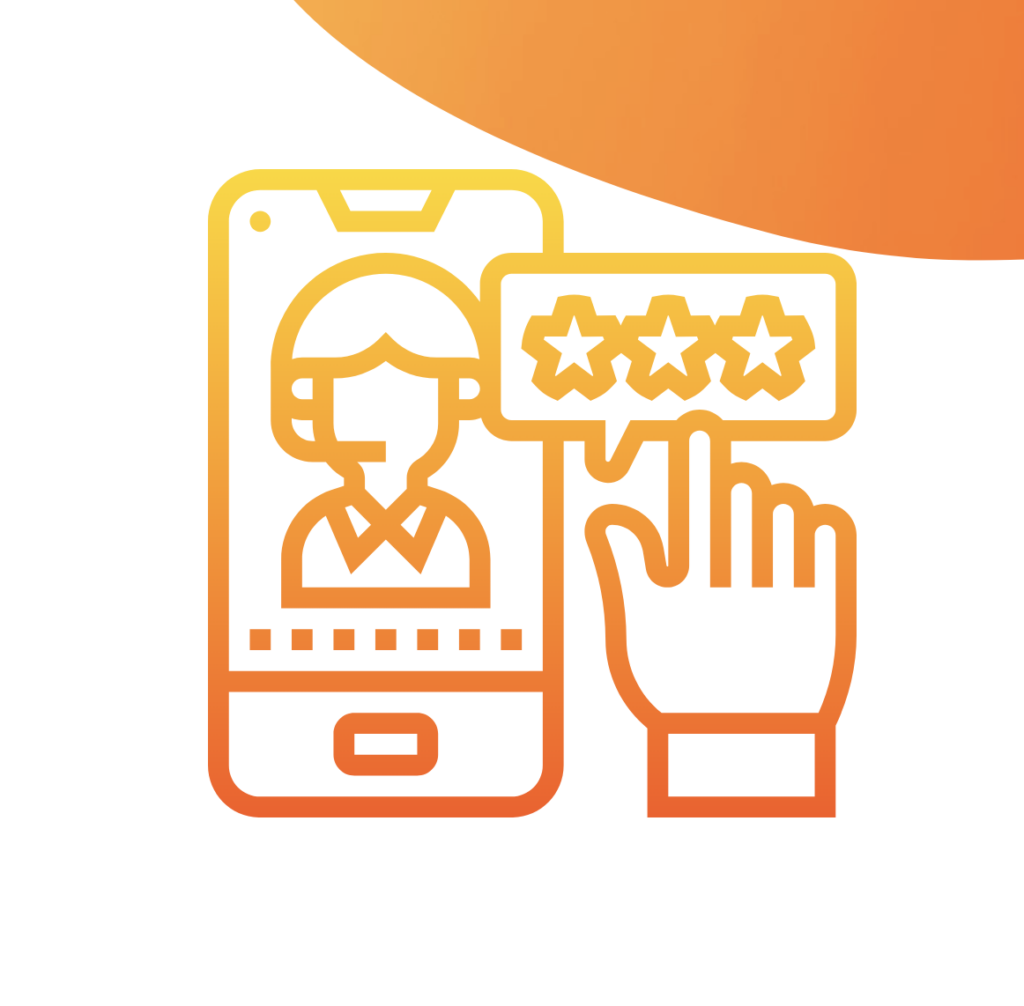 cartoon on the phone with scale