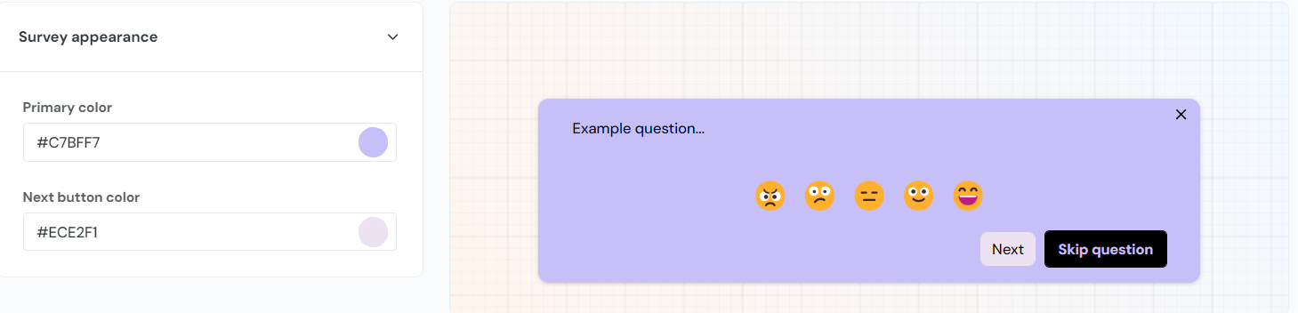 ProductFruits NPS survey dashboard