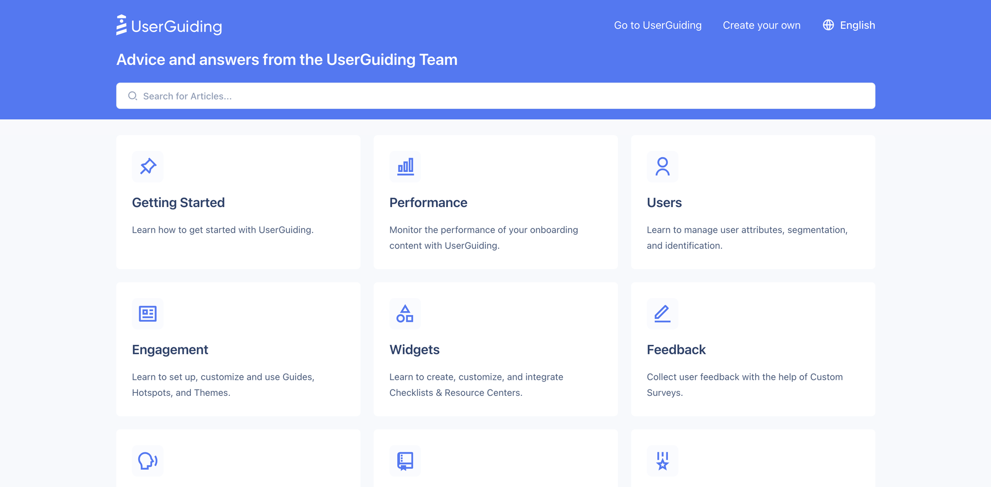 In app messaging userguiding