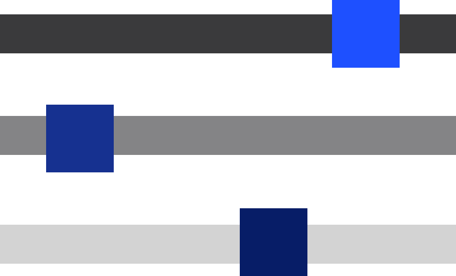 Horizontal cashflow bars with blue highlights showing inflows and outflows over time. Represents the Infraxus 13-week cash control system that tracks and manages liquidity runway.