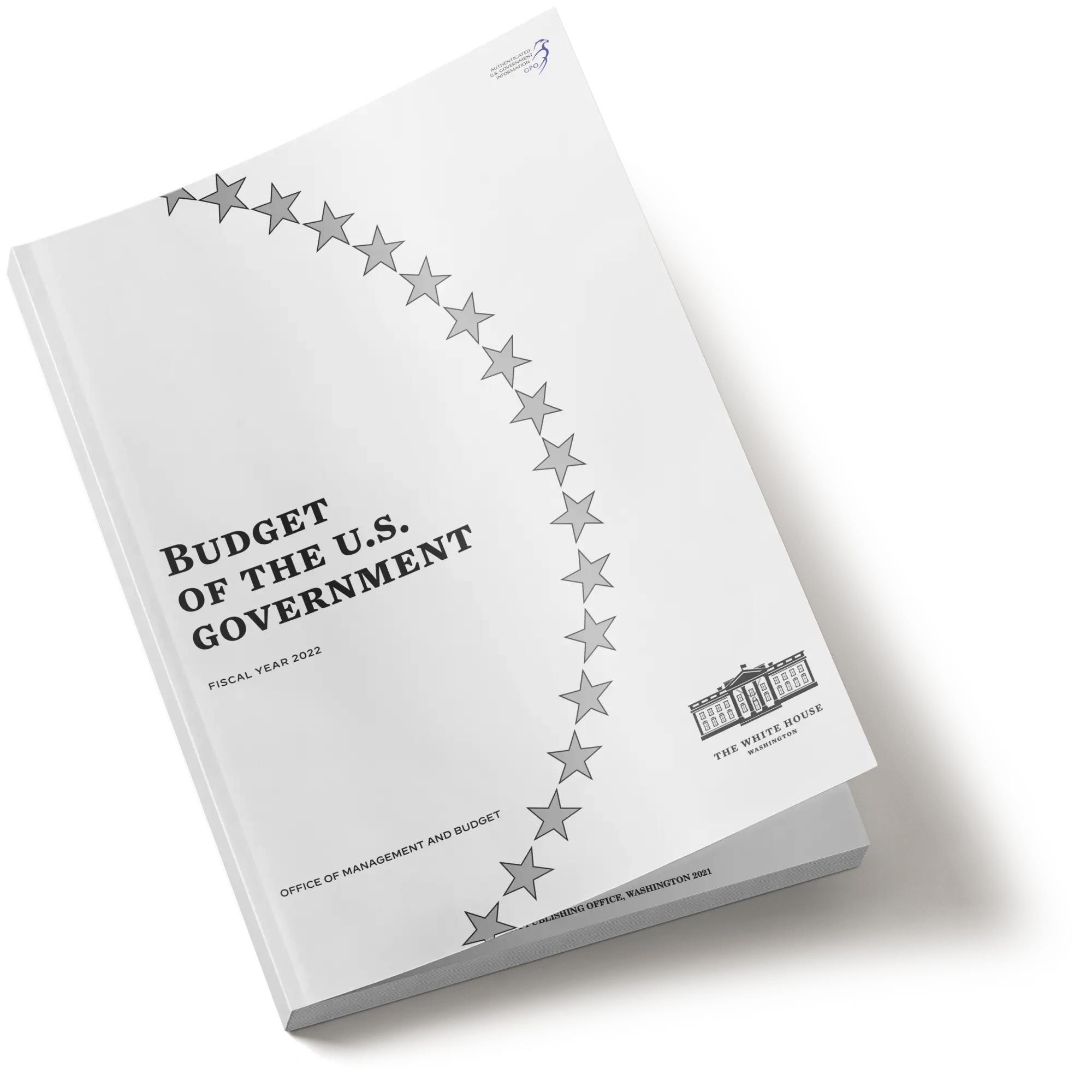 Cover of the printed Budget of the U.S. Government.