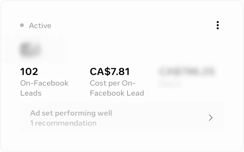 Facebook leads for septic companies