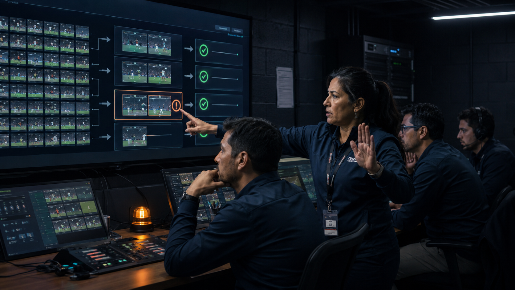 The AI VAR: Not every play needs review