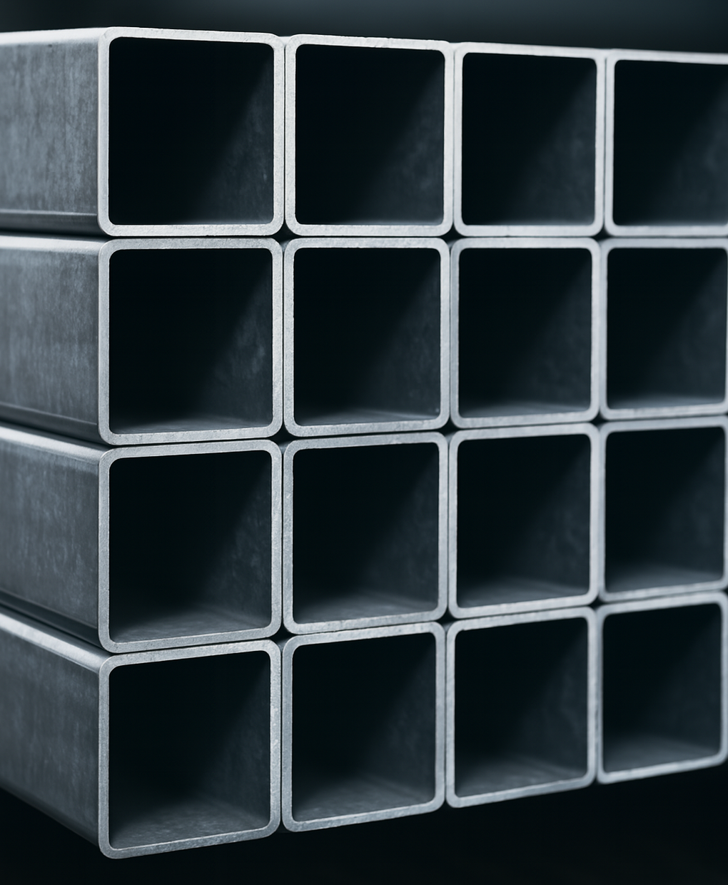 Perfiles cuadrados de acero estructural acero al carbón Chapa's Perfiles