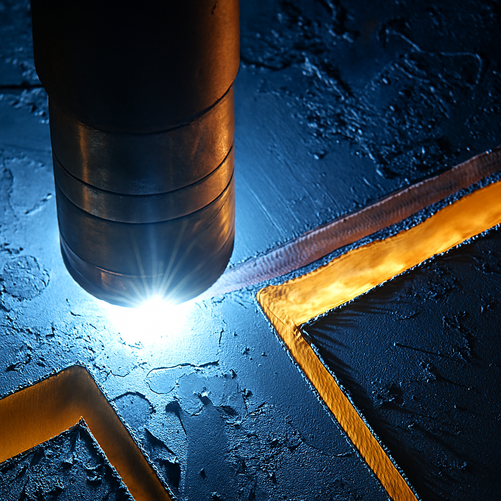 Cortes con maquina de plasma 