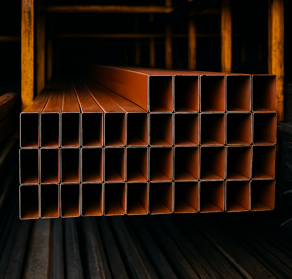 Perfiles rectangulares PTR de acero al carbón Chapa's Perfiles