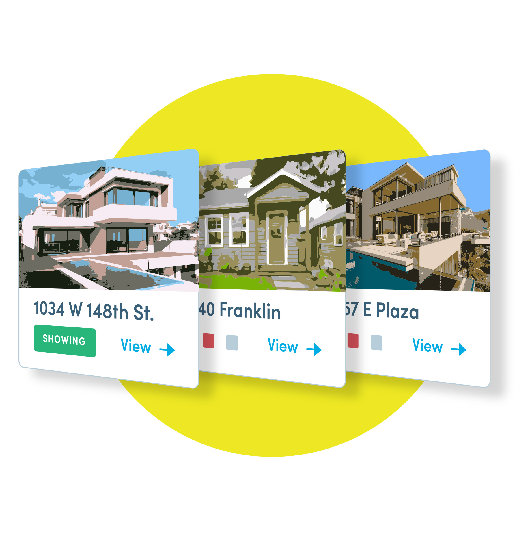 Showdigs rental listings mockup