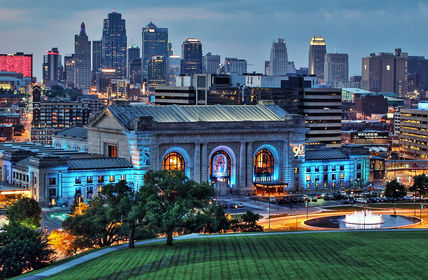 union station in kansas city at night NARPM 2021 annual convention for property managers