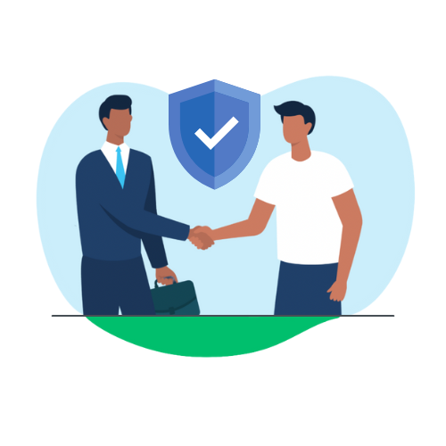 graphic of house in a row