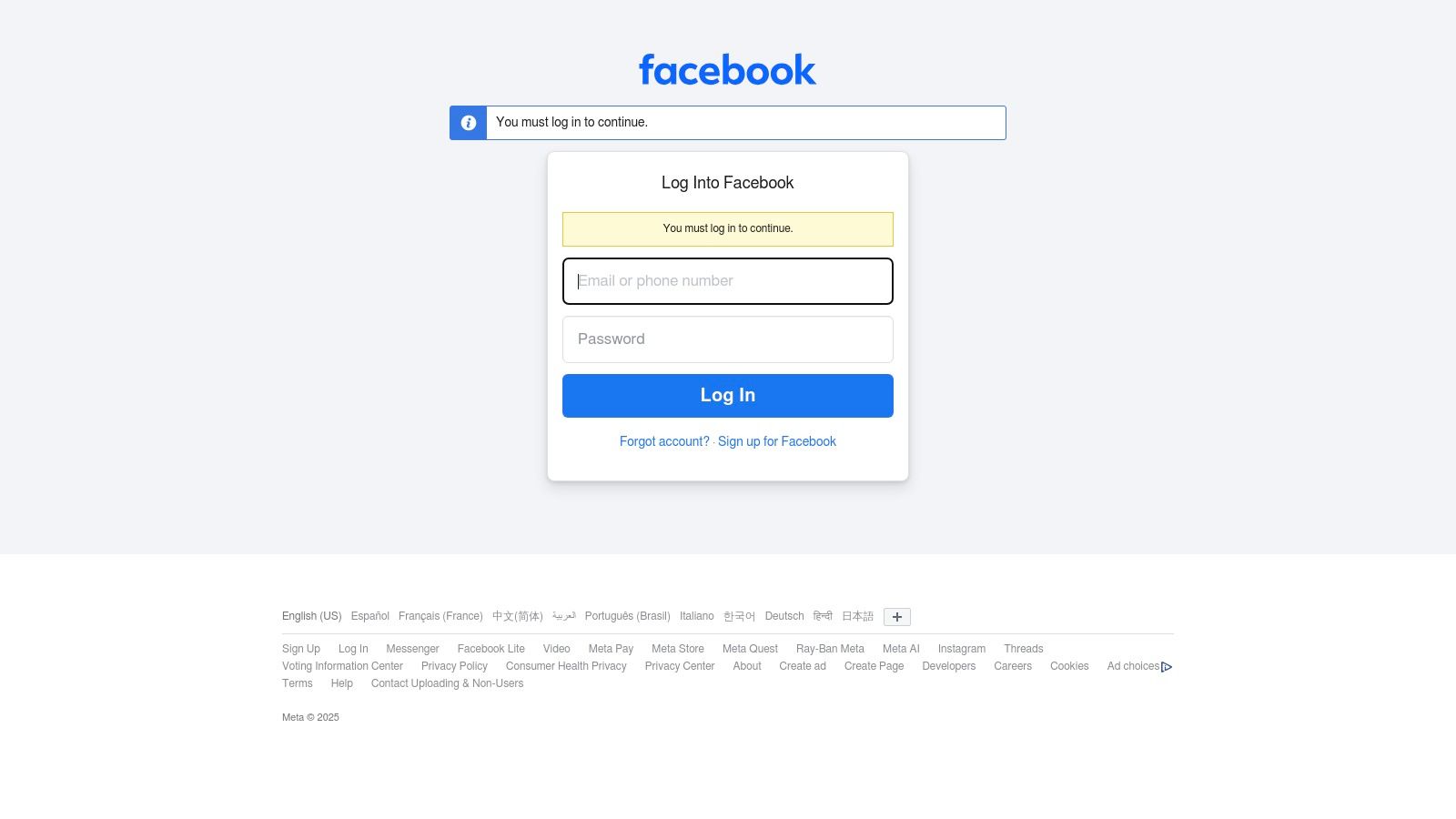 Facebook Marketplace