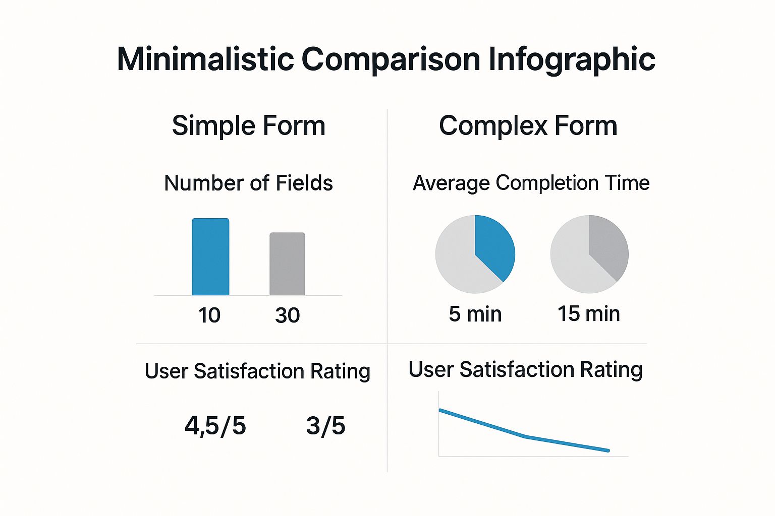 Infographic about simple rental application form