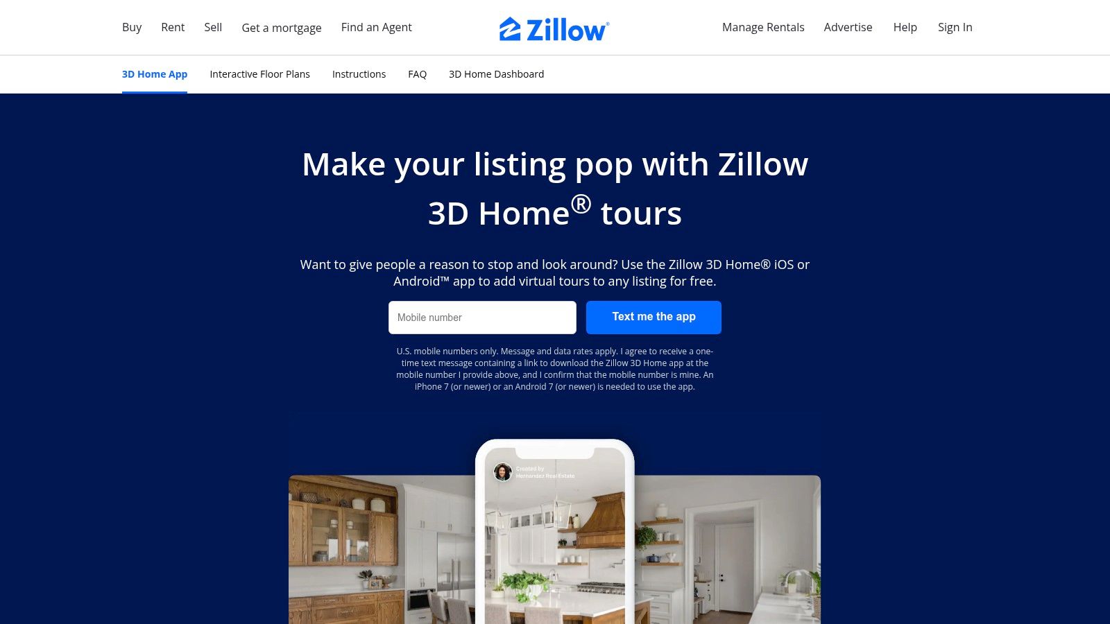 Zillow 3D Home