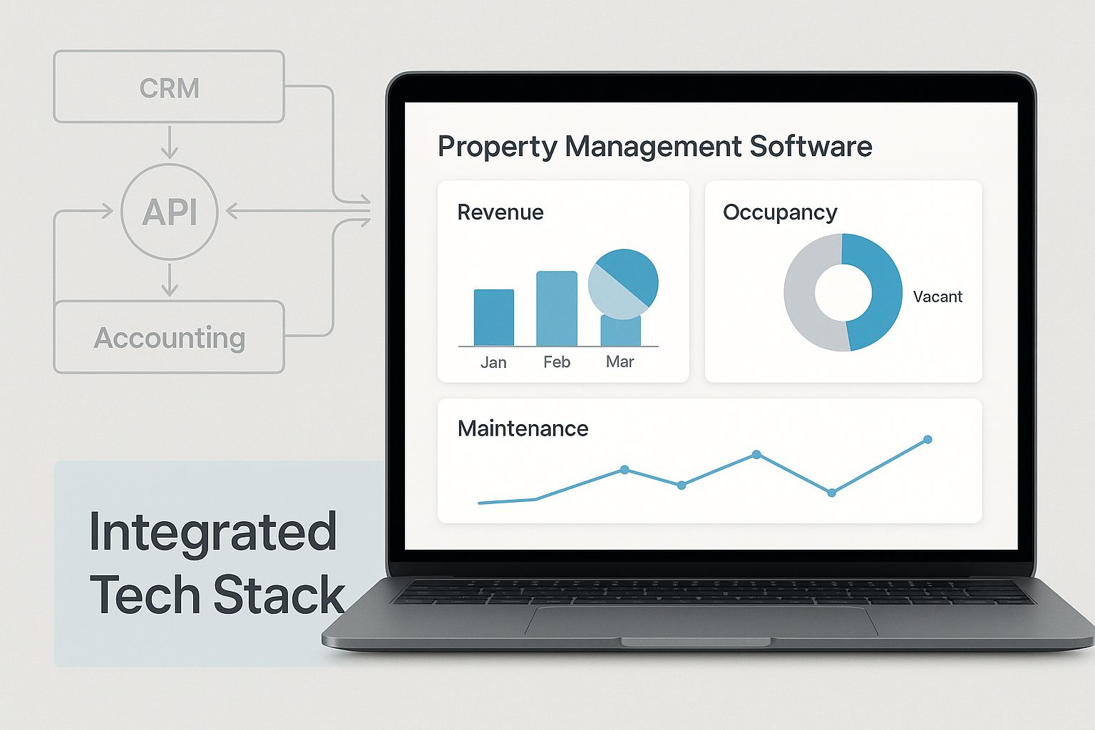 Infographic about remote property manager