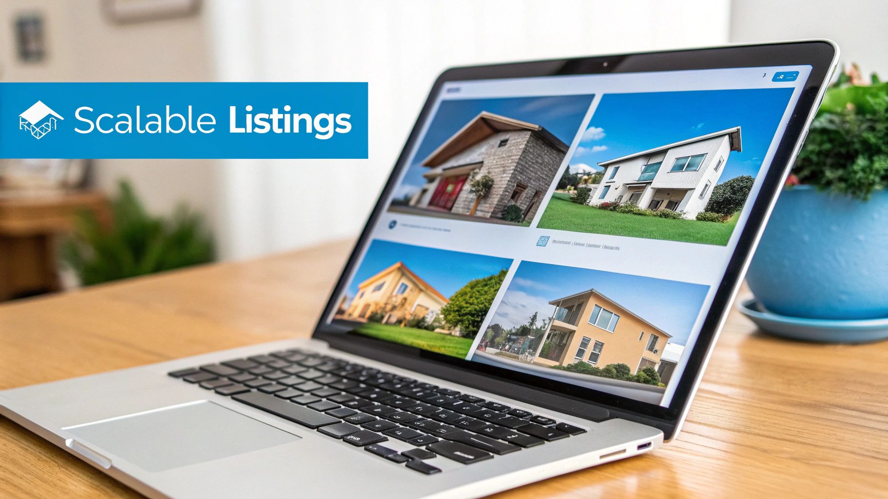 A modern, well-lit apartment living room, showcasing professional real estate photography.