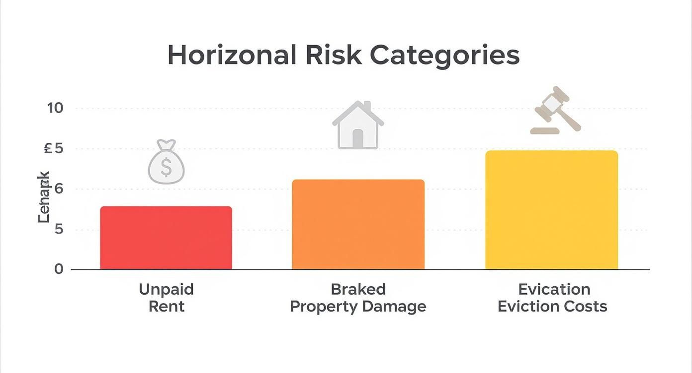 Infographic about best tenant screening services for small landlords