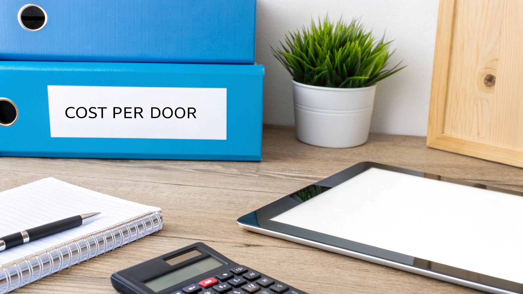 A person at a desk analyzing financial charts and data on a computer screen, representing the systemization of operating expenses.