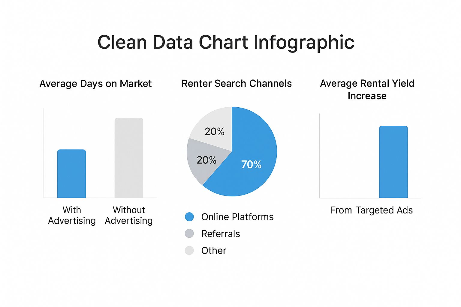 Infographic about how to advertise a rental property