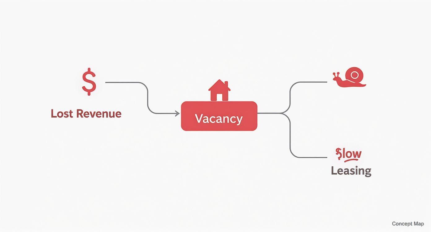 Infographic about lead management software for real estate