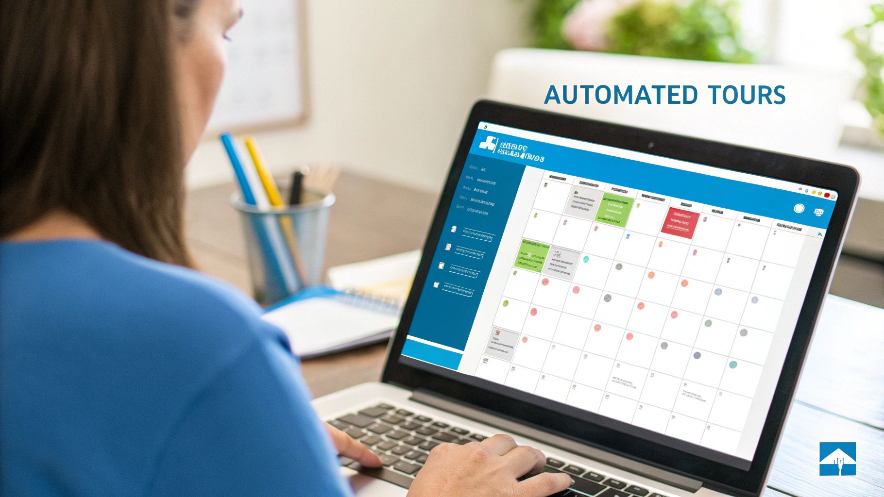 A dashboard showing operational efficiency metrics, highlighting how specific features of tenant web access software impact KPIs.