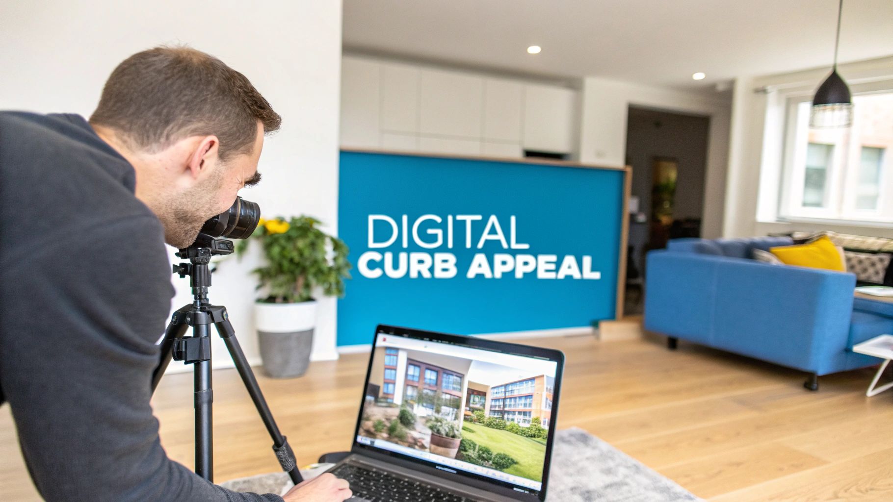 A bright and clean kitchen in a rental property with sunlight streaming in