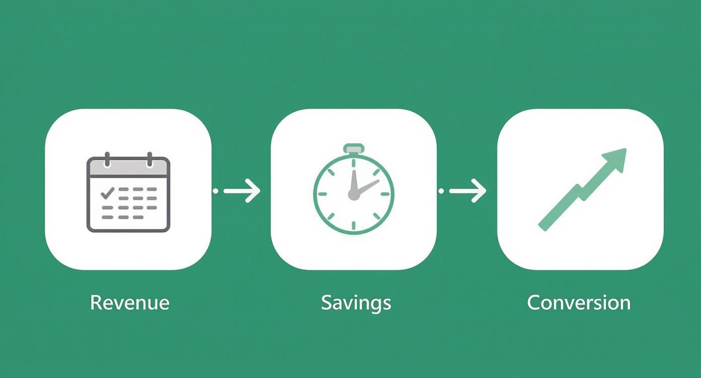 Infographic about real estate automation software
