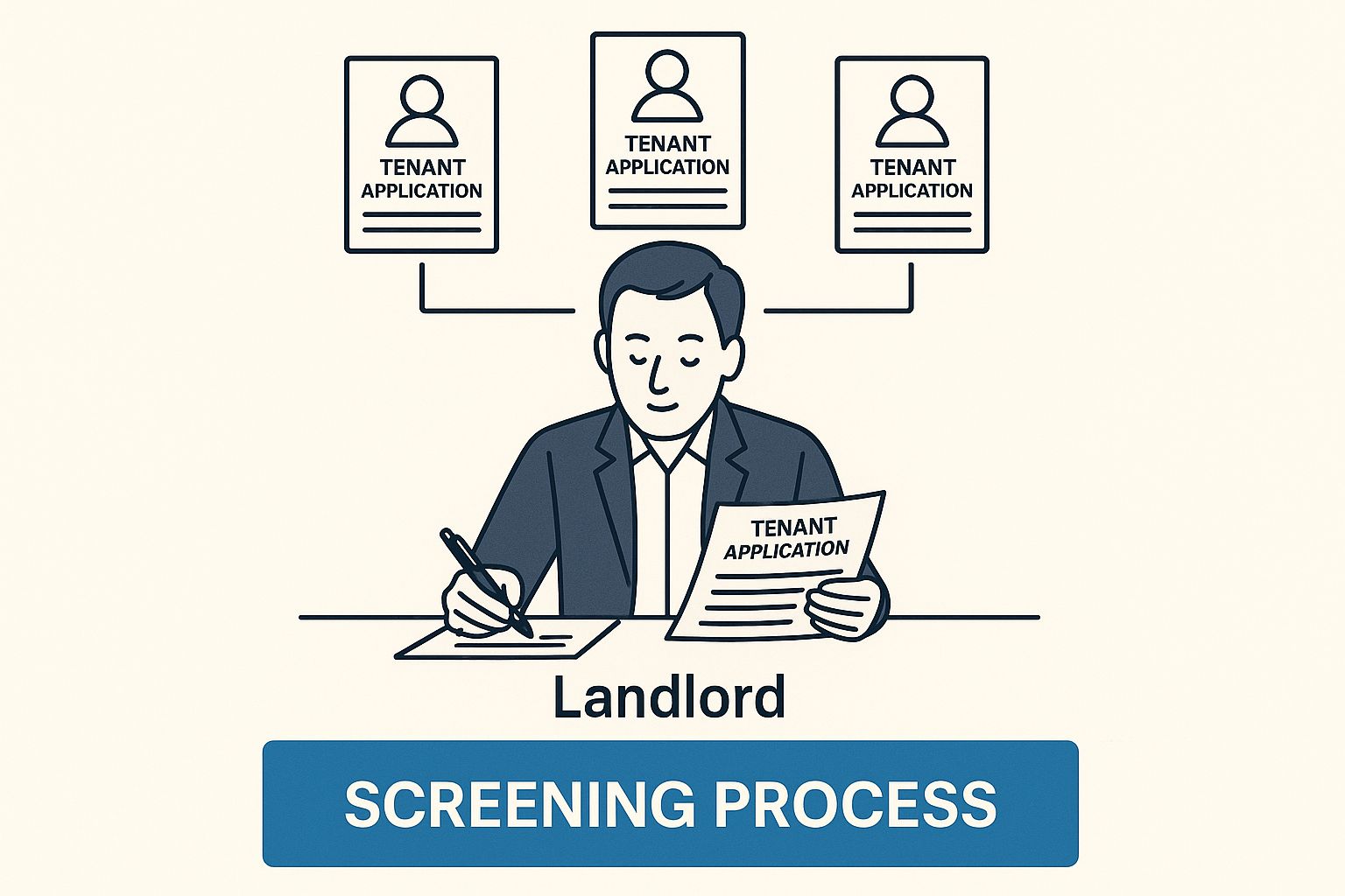 Infographic about rental property management