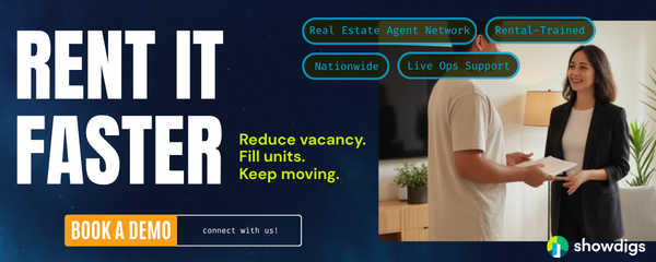 Post-tour application push automation in Showdigs leasing software