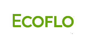 Green text logo reading ECOFLO.