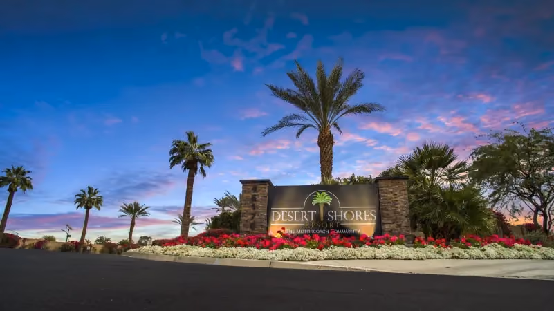 Desert Shores Resort in Indio, CA