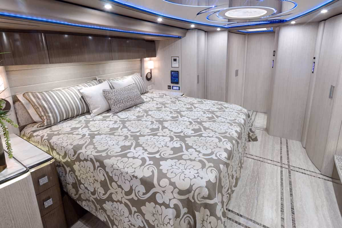 Interior view of Marathon Coach 1245