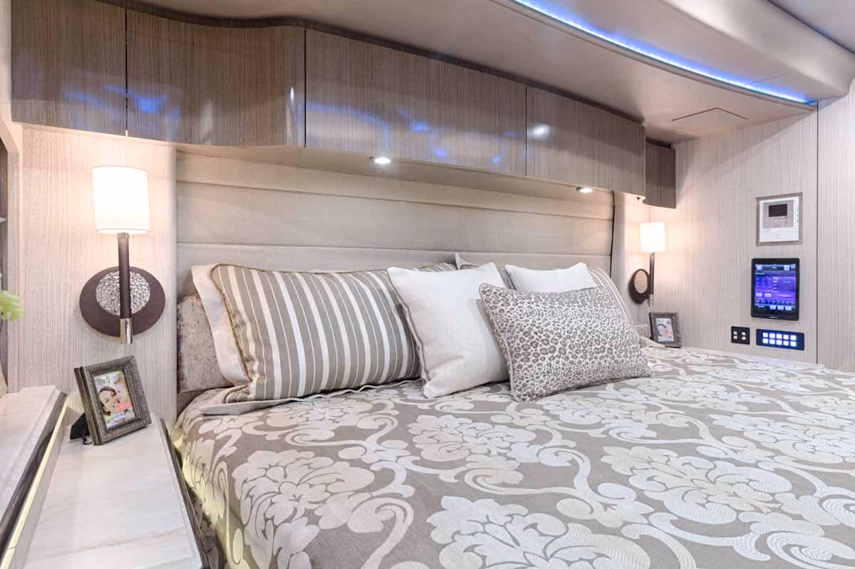 Interior detail of Marathon Coach 1245
