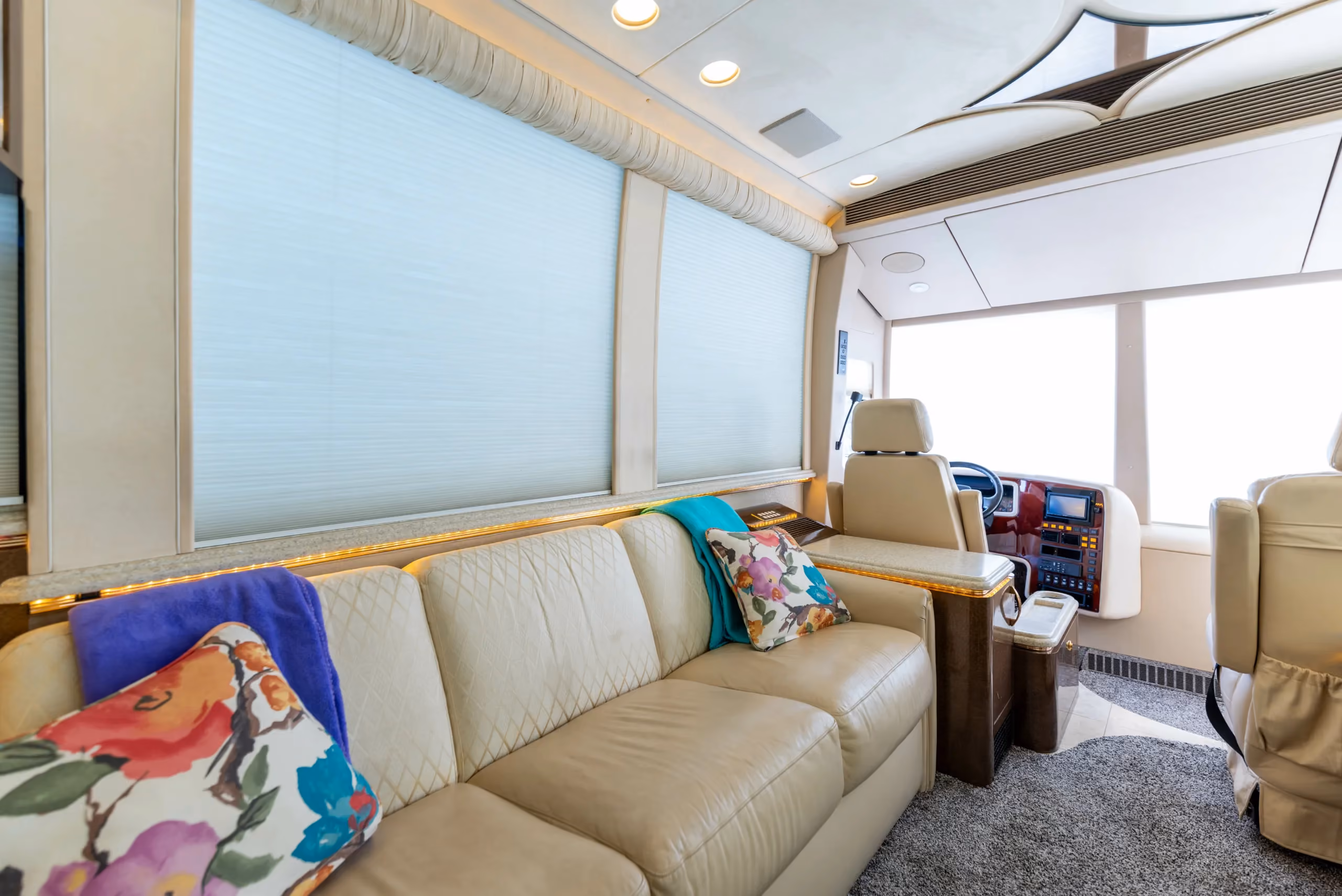 Interior detail of Marathon Coach 0727