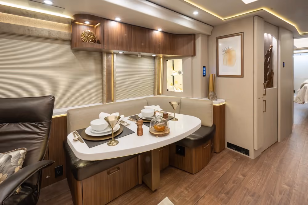 Interior of Marathon Coach #1364 | Luxury Motorcoach for Sale