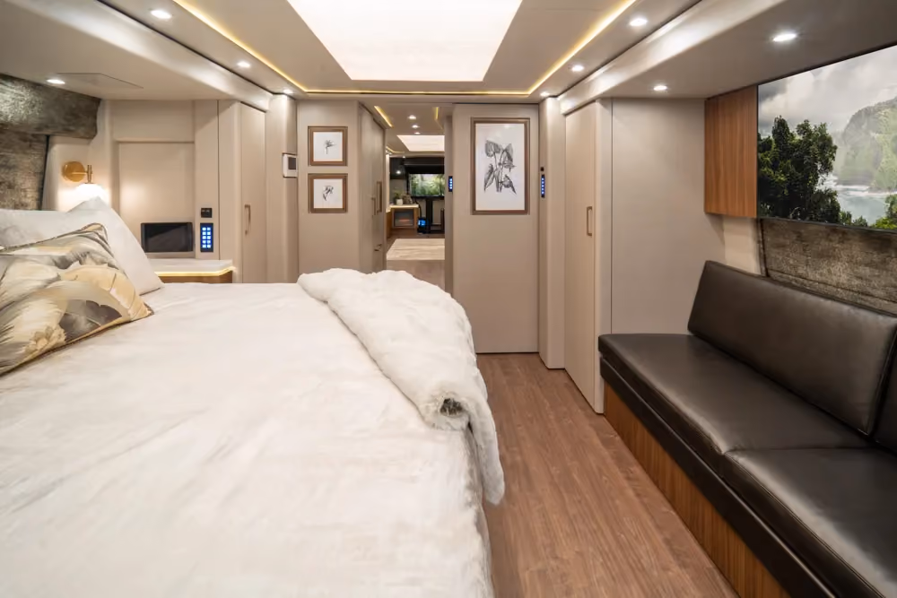 Interior of Marathon Coach #1364 | Luxury Motorcoach for Sale