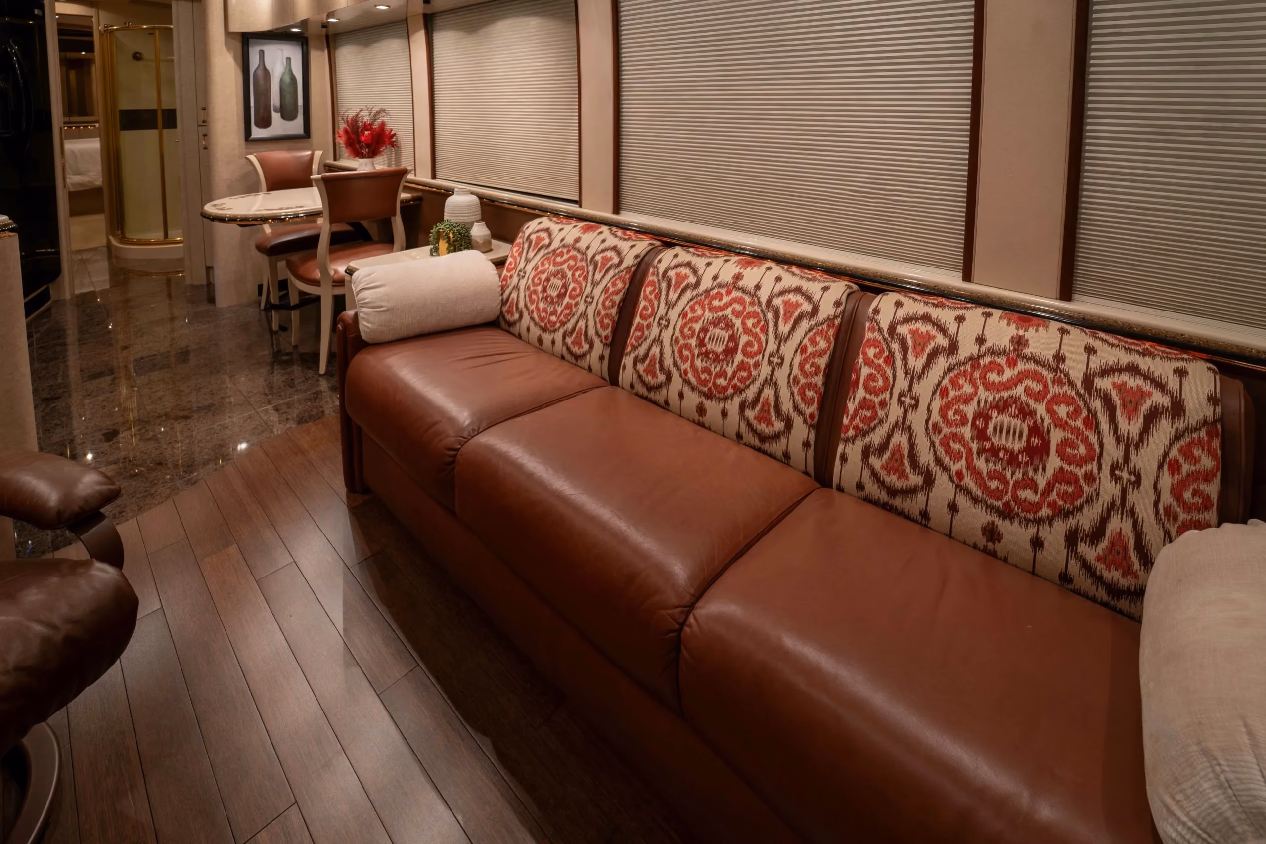 Interior overview of Marathon Coach 0713