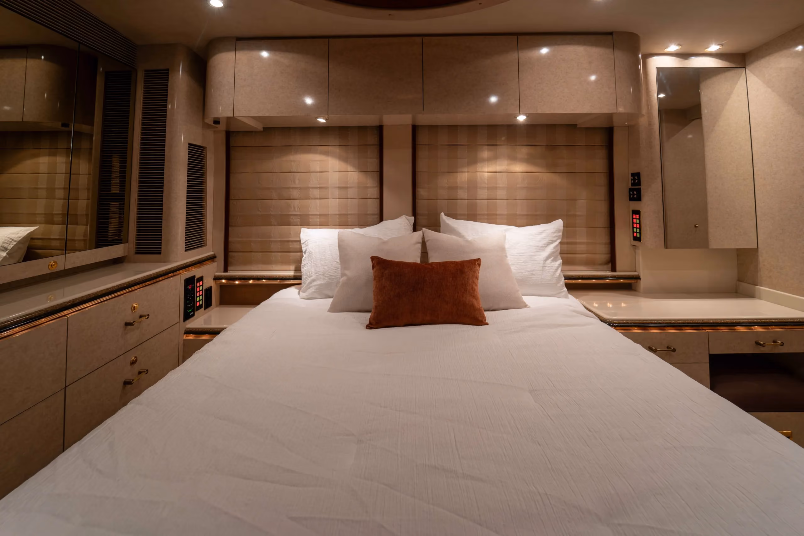 Interior detail of Marathon Coach 0713