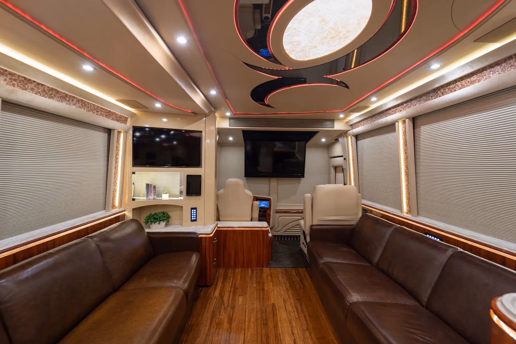 Interior detail of Marathon Coach 1225