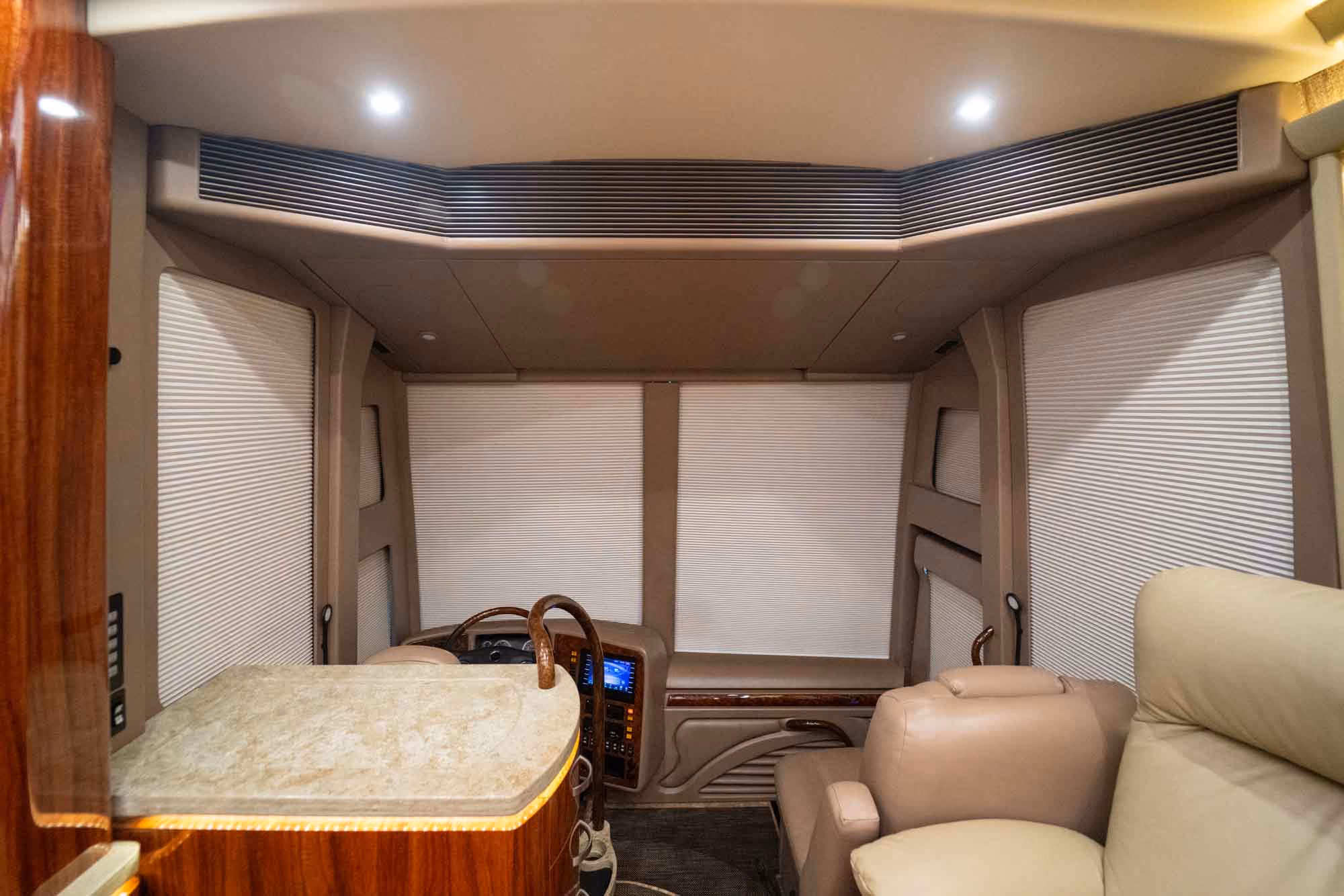 Exterior bay storage of Marathon Coach 1253