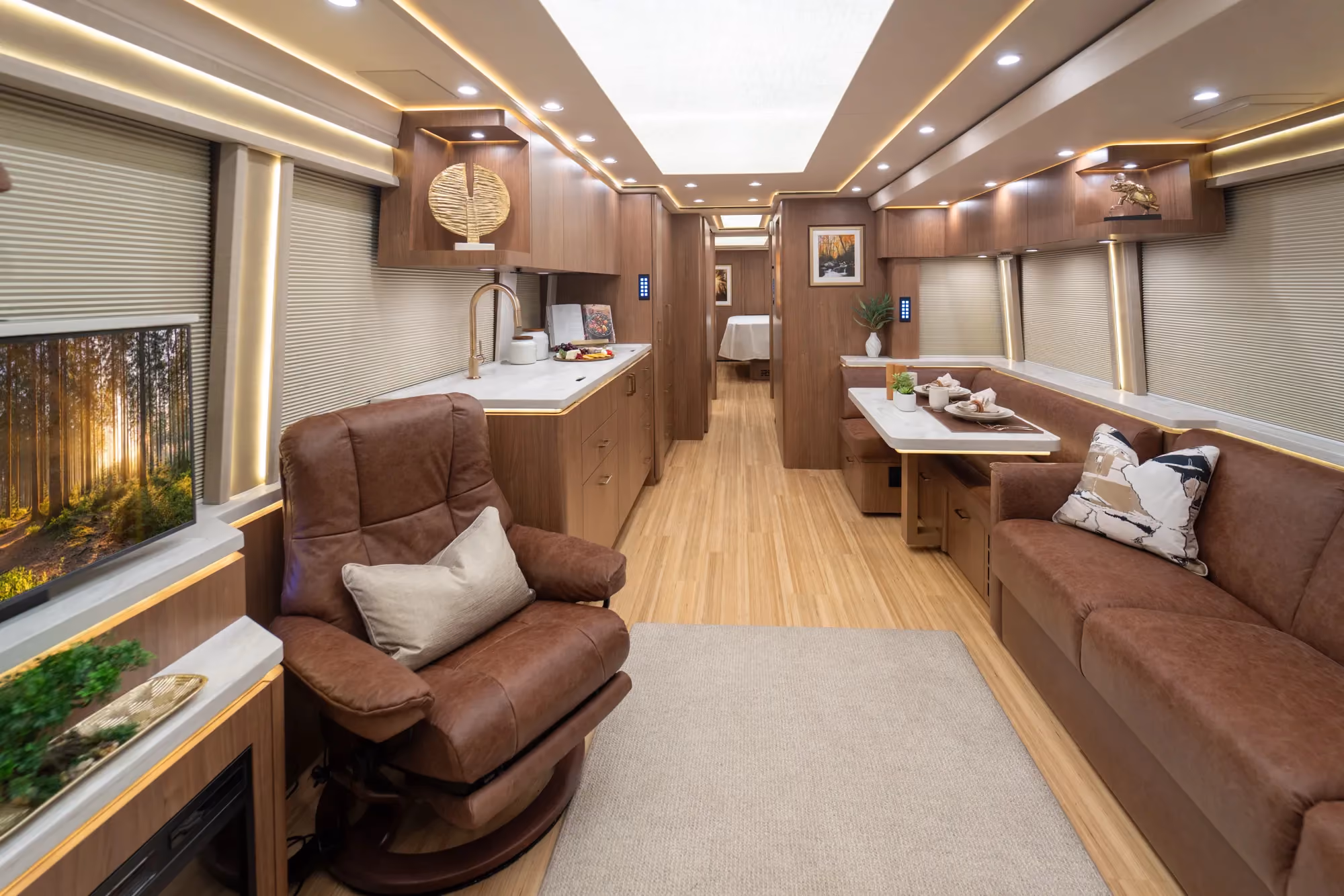 Interior of Marathon Coach #1398