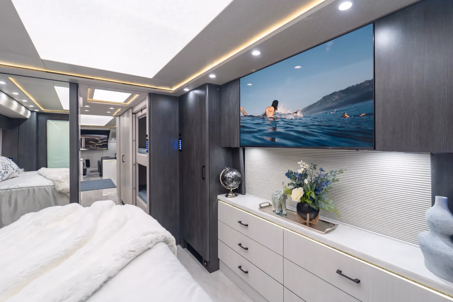 Interior of Marathon Coach #1404 | Luxury Motorcoach for Sale