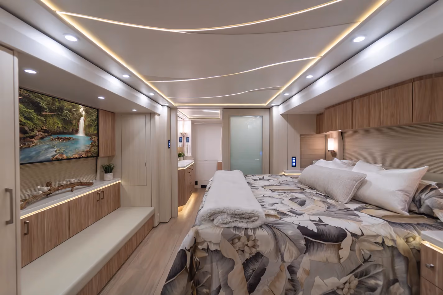 Interior of Marathon Coach #1402 | Luxury Motorcoach for Sale