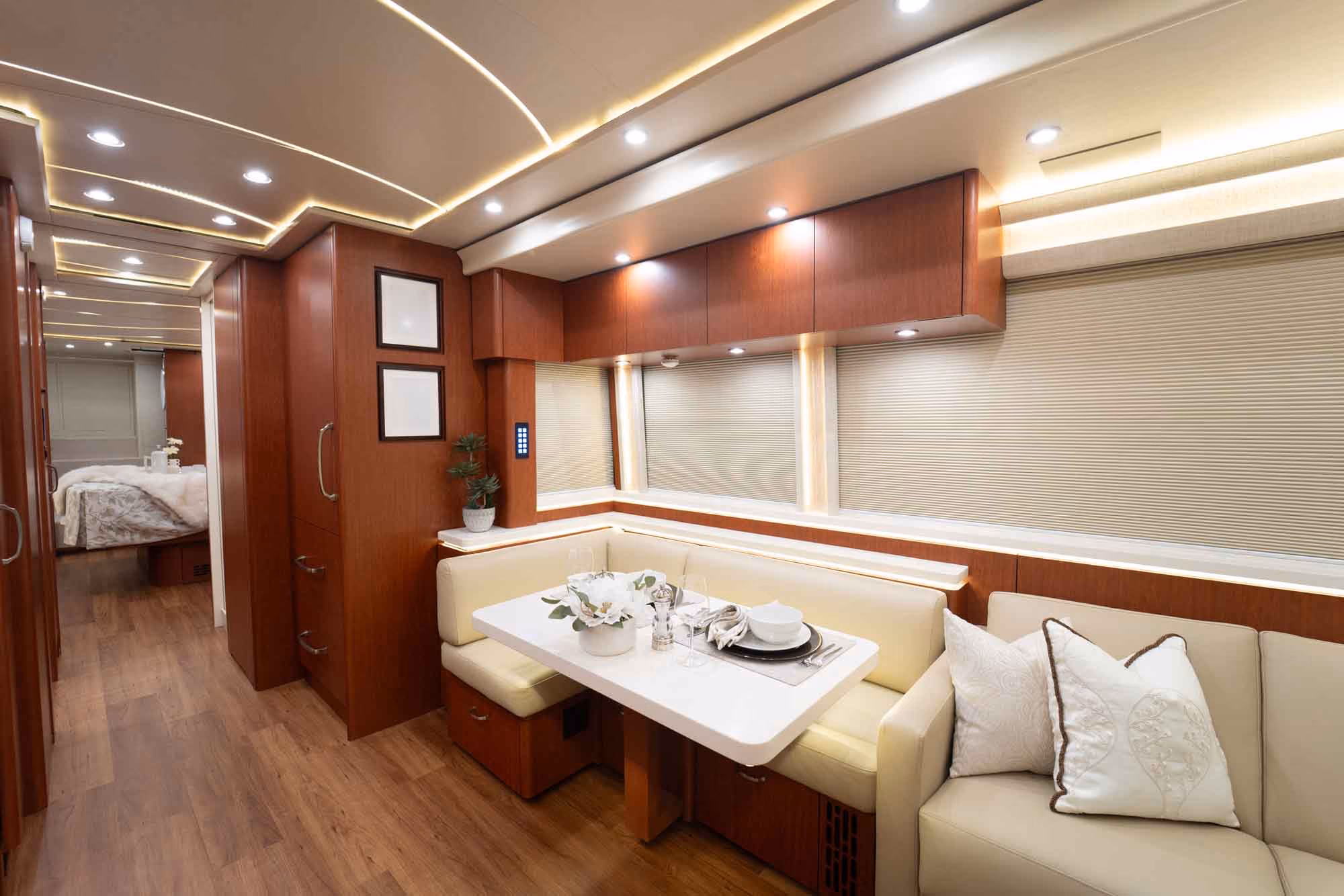 Interior of Marathon Coach #1400 | Luxury Motorcoach for Sale