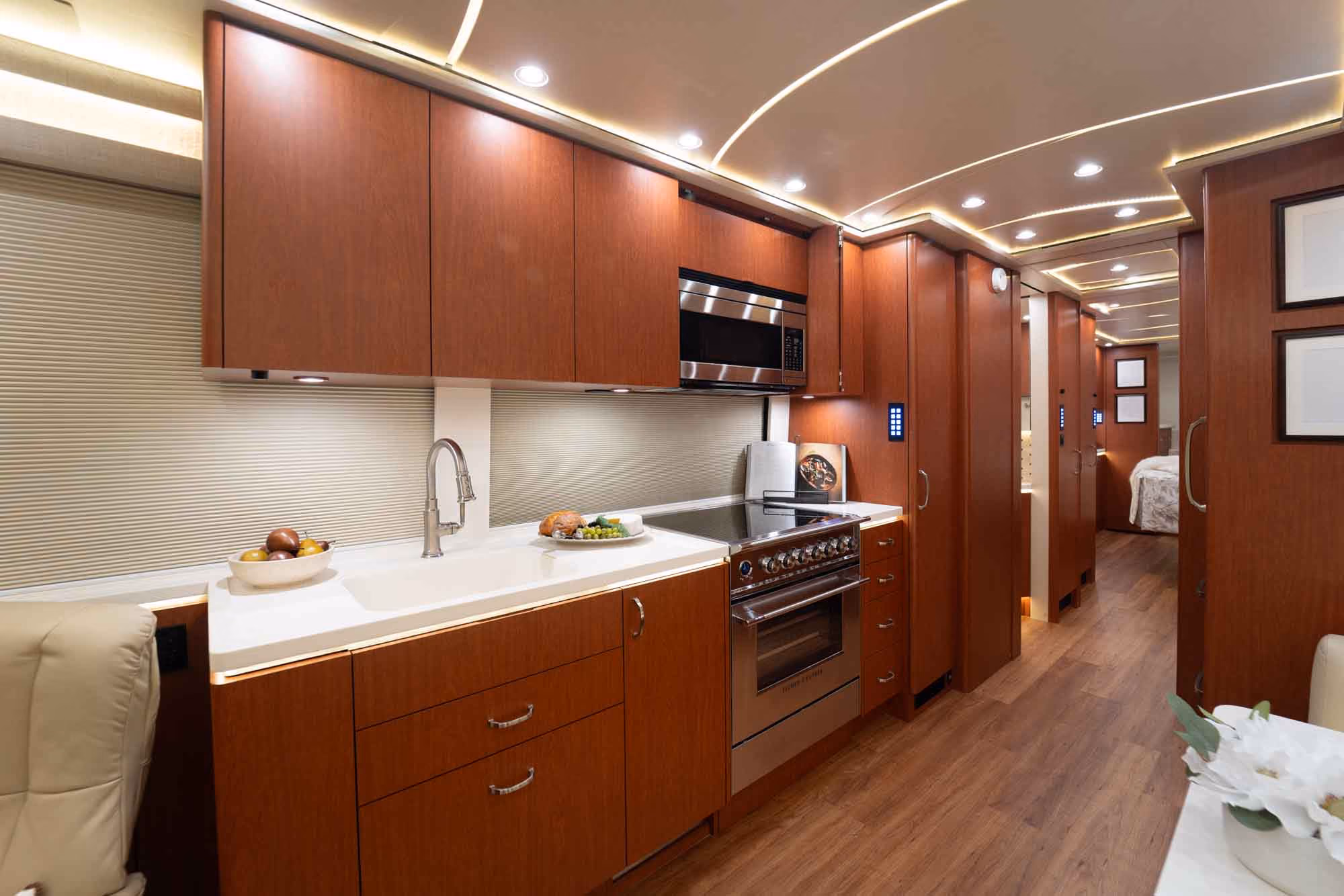 Interior of Marathon Coach #1400 | Luxury Motorcoach for Sale