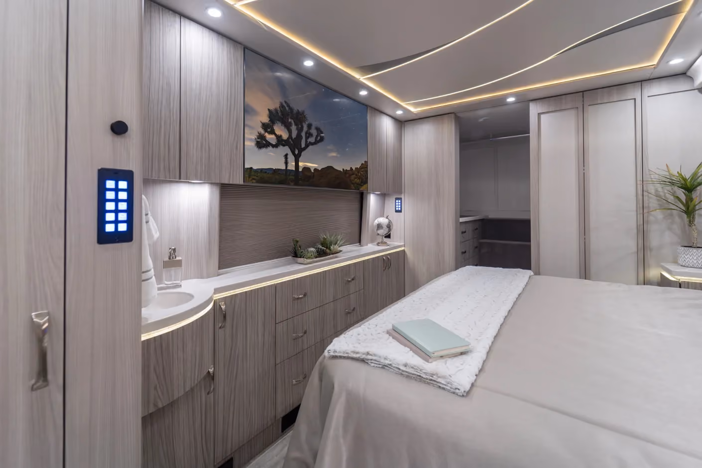 Interior of Marathon Coach #1405 | Luxury Motorcoach for Sale