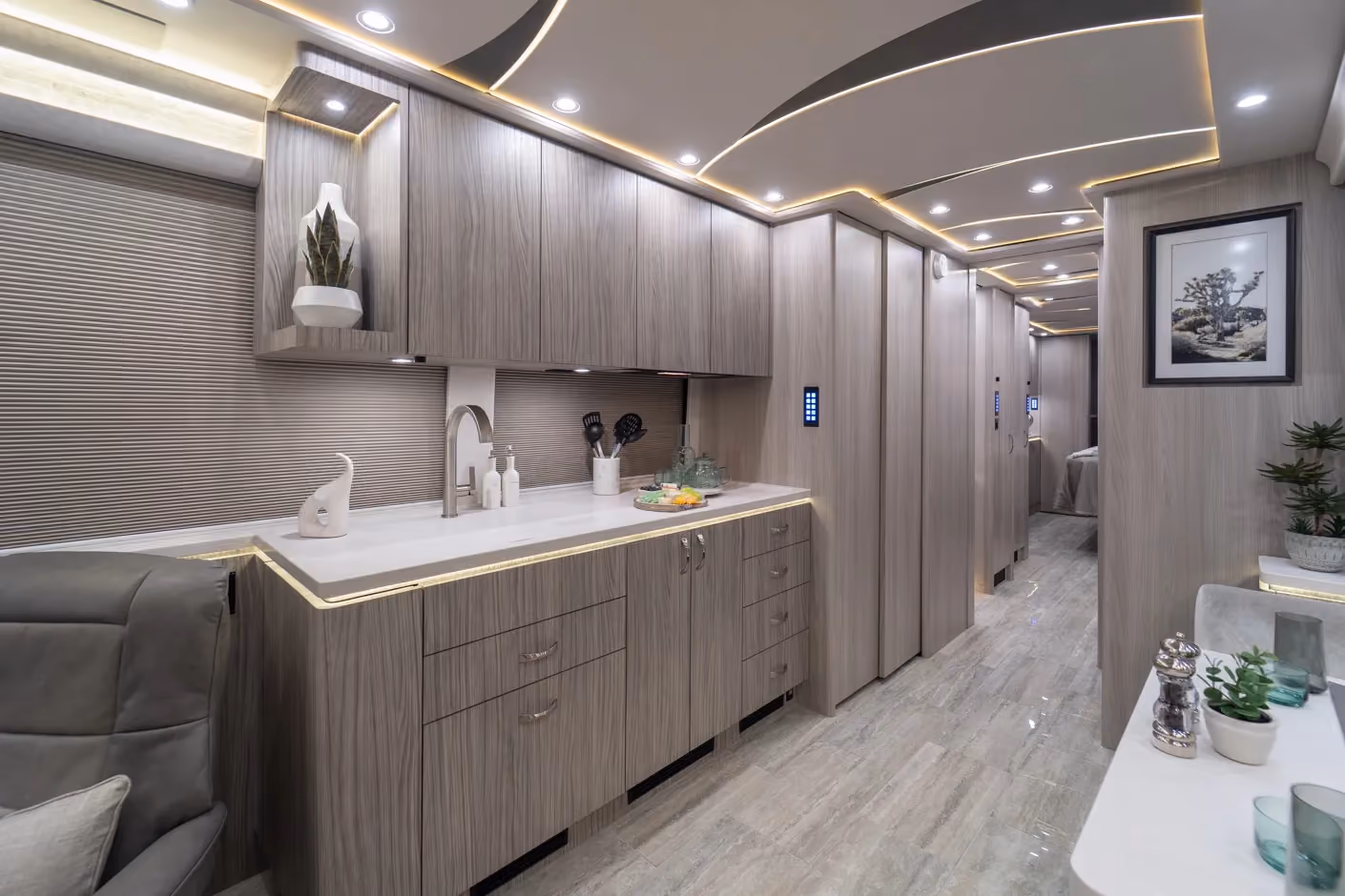 Interior of Marathon Coach #1405